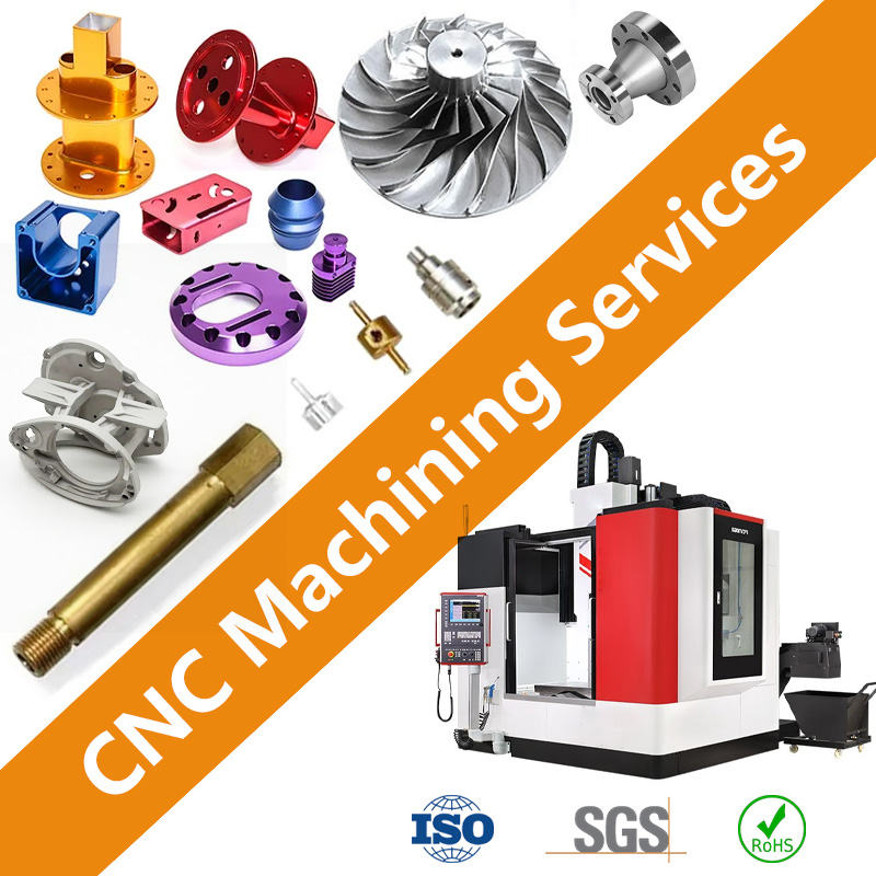 Anodizing Colorful Aluminum Parts OEM Custom Metal Processing Services Hardware CNC Machining Services