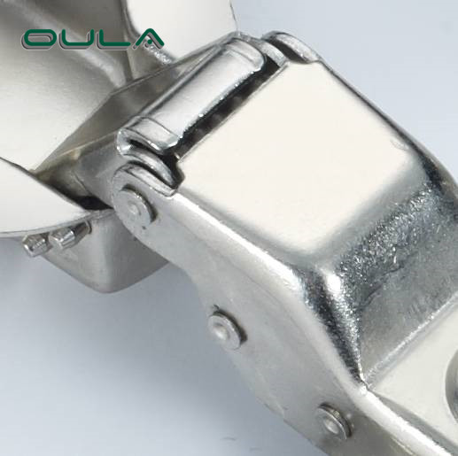 Hydraulic Concealed 105 Degree Iron Spring Hinges Furniture Accessories Hardware for Kitchen Cabinets Doors Bedrooms Home Use
