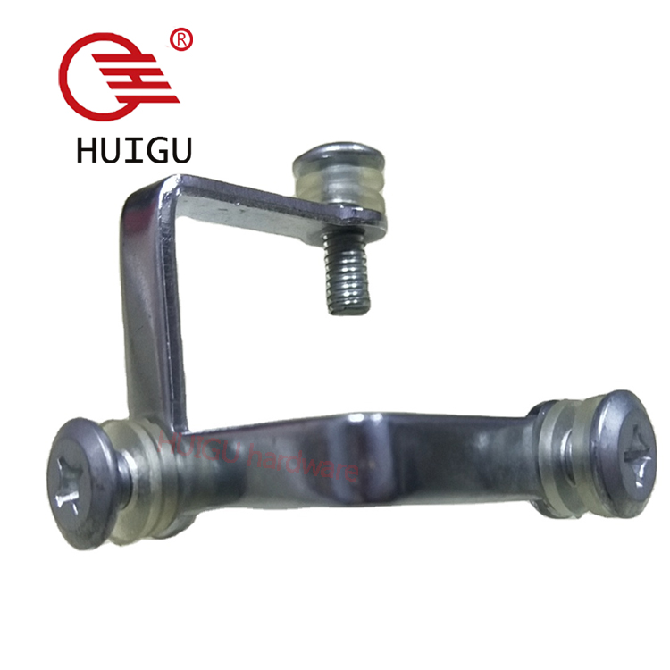 3 Way Furniture Hardware Support Pin Metal Glass Connector Glass Laminate Support Furniture Hardware Accessories