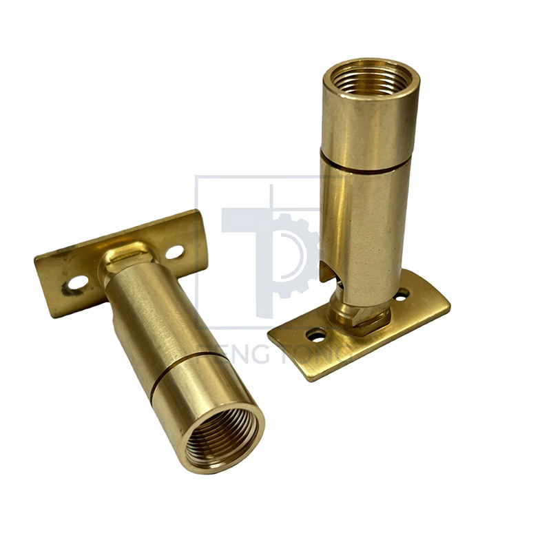 Adjustable Brass Tilt Connector with Internal Thread - Universal Fitting for DIY Table &amp; Wall Lamps