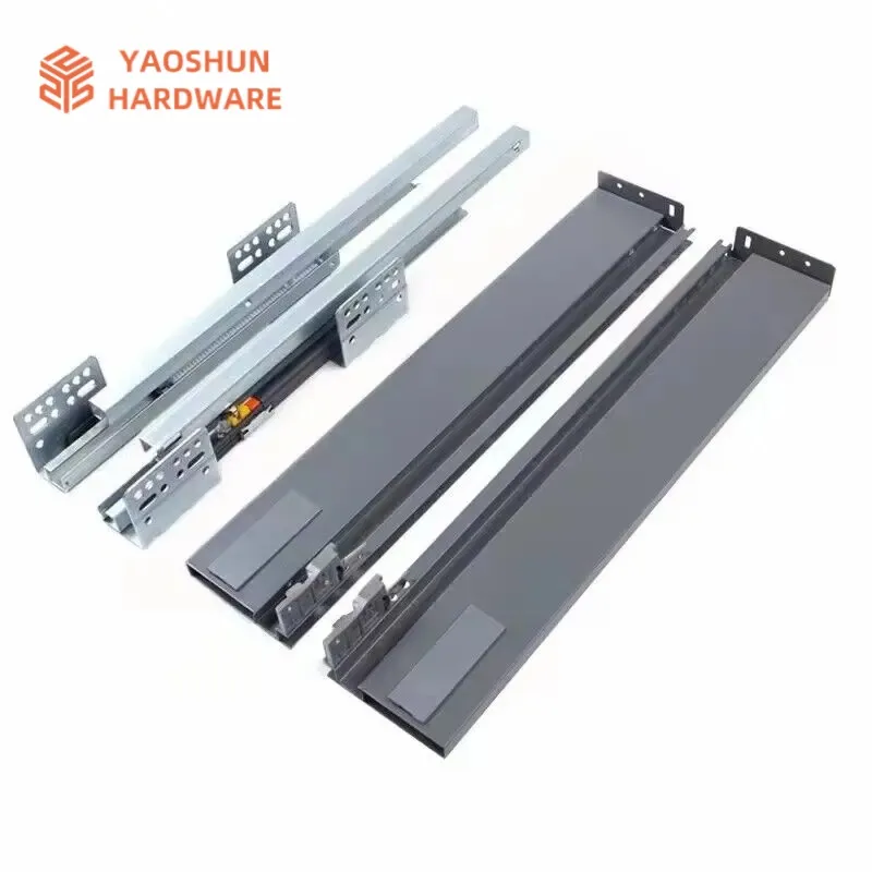 Double Wall Soft Closing Drawer Box Kitchen Drawer System for Kitchen