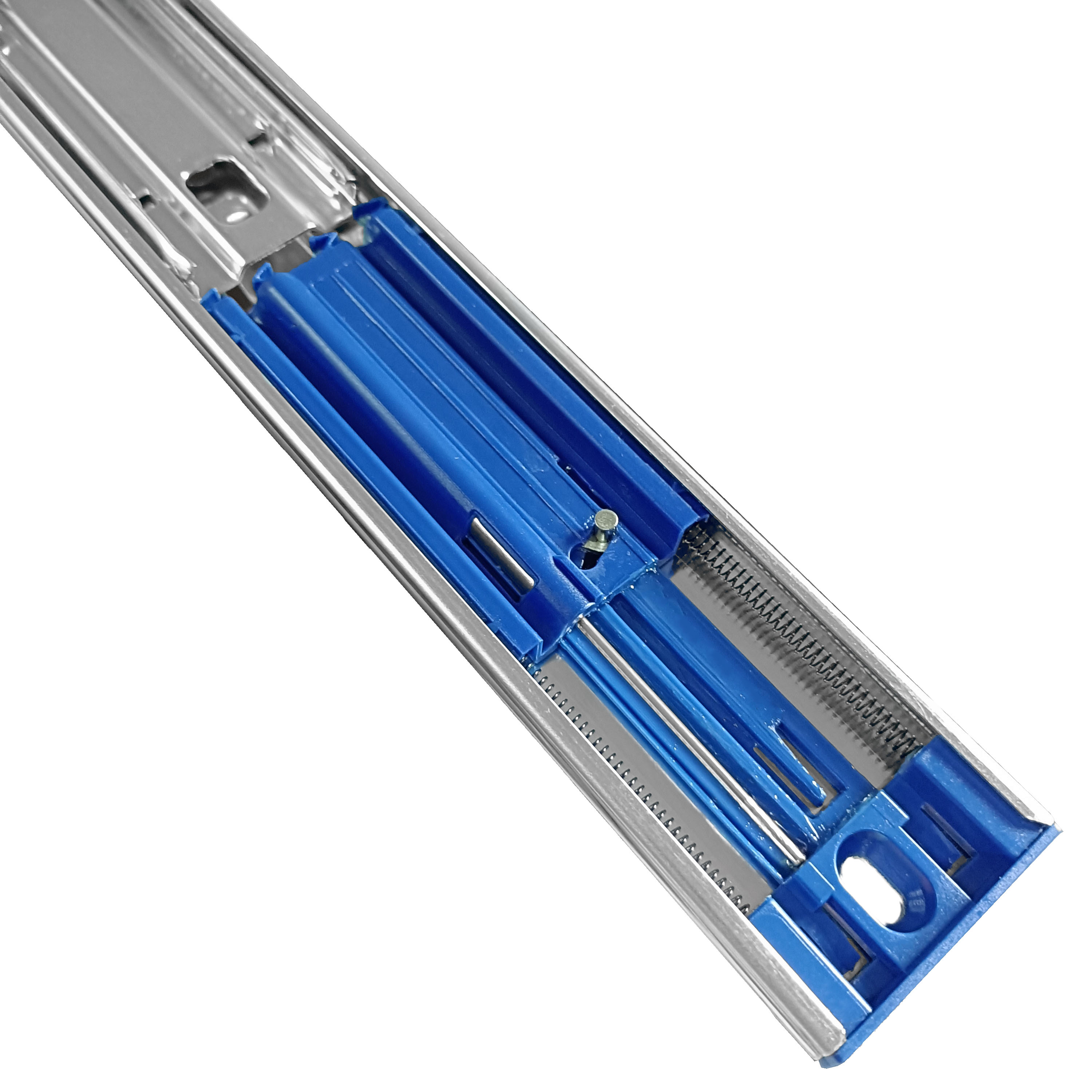 Correderas Telescopicas Ball Bearing Soft Close Rail Runner Undermount Slider Heavy Duty Telescopic Channel Slides For Drawer