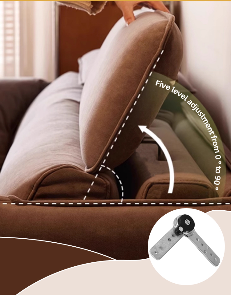 XD Sofa Headrest Hinge Interlocking Furniture Mechanism