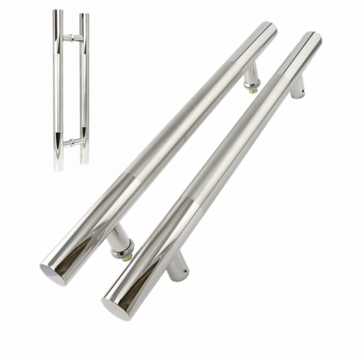 Kensharp Stainless Steel Round Tube Door Handle Special Offer Glass Door Hardware Accessories Office Hotel Pull Handle