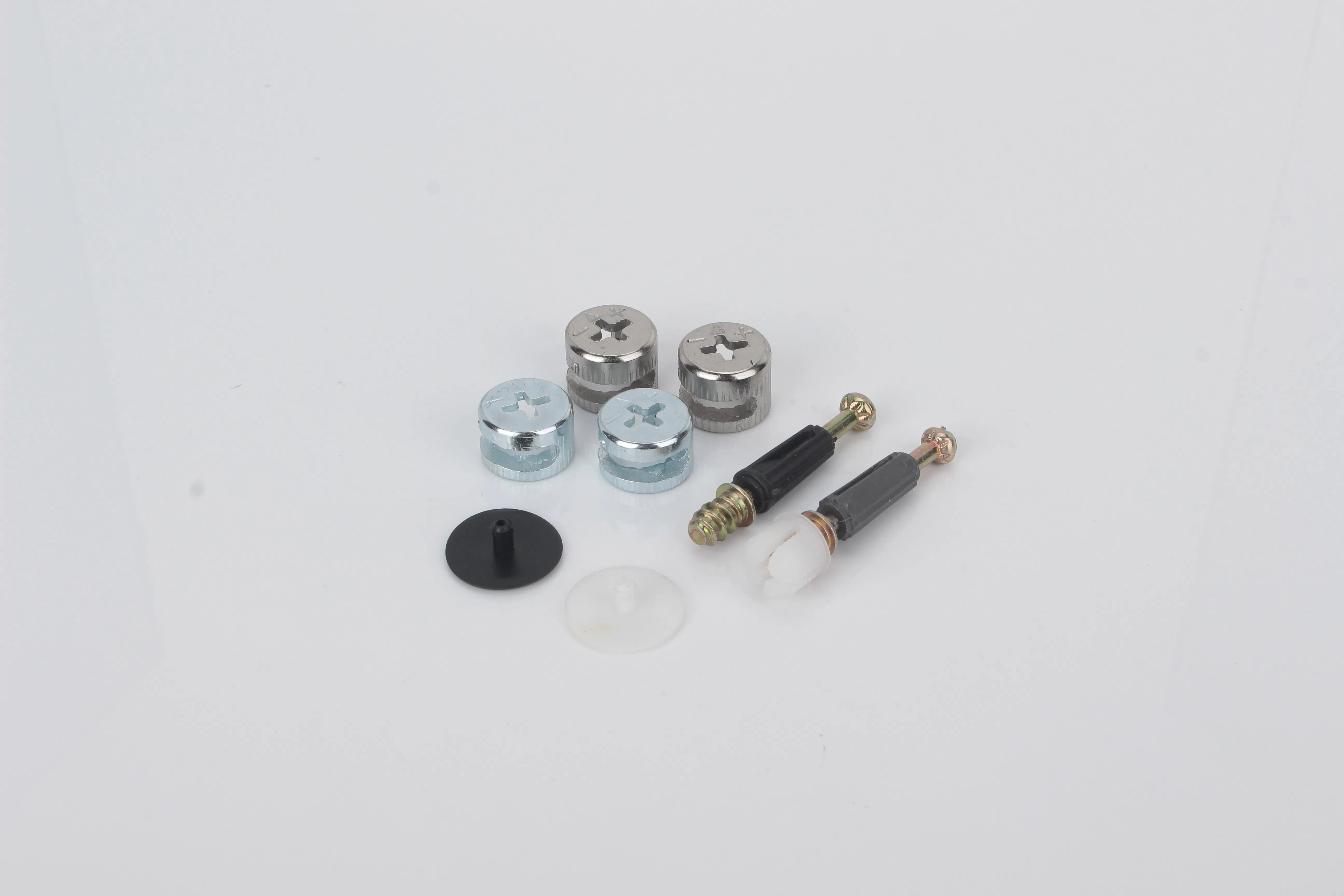 Heavy-Duty Zinc-Plated Cam Connector Bolt for Secure Fastening