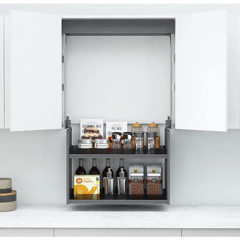 Hardware Kitchen Accessories Lift System Vertical Elevator Pull Down Shelf Electric Lift Kitchen Basket Storage