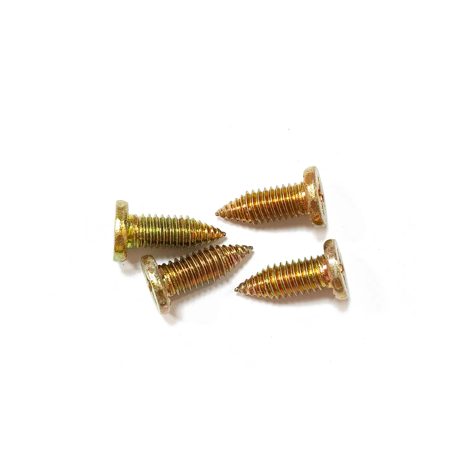 Custom Color Phillips Flat Head Tri-Lobular Screws for Furniture, Decorative Panels, Roofing