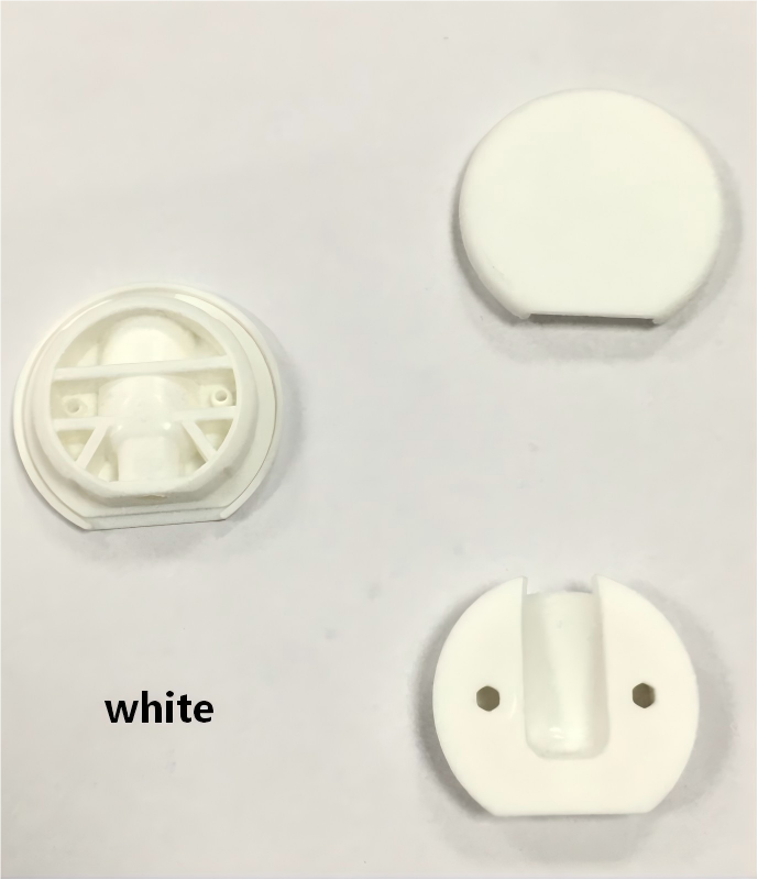High-Quality PP Notched Round Shape Plastic Corner Connectors | RV Furniture, Cabinet &amp; Wardrobe Fittings Circular End Cover