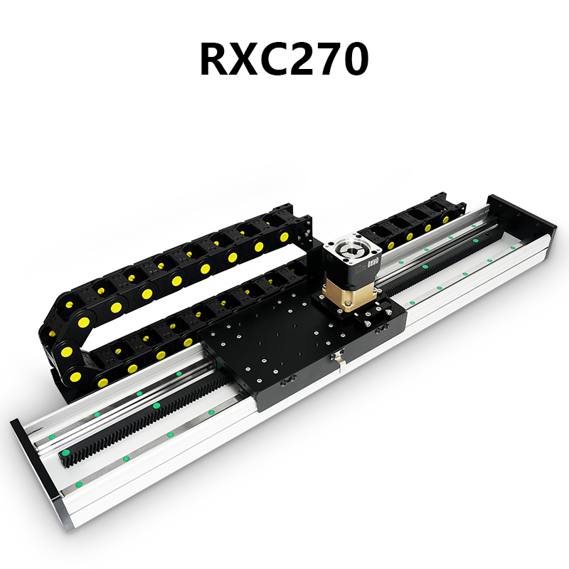 RXC270 Heavy Duty CNC Motorized XYZ Gantry Robot Rack and Pinion Linear Slide Table Stage Actuator Linear Motion Guide Rail