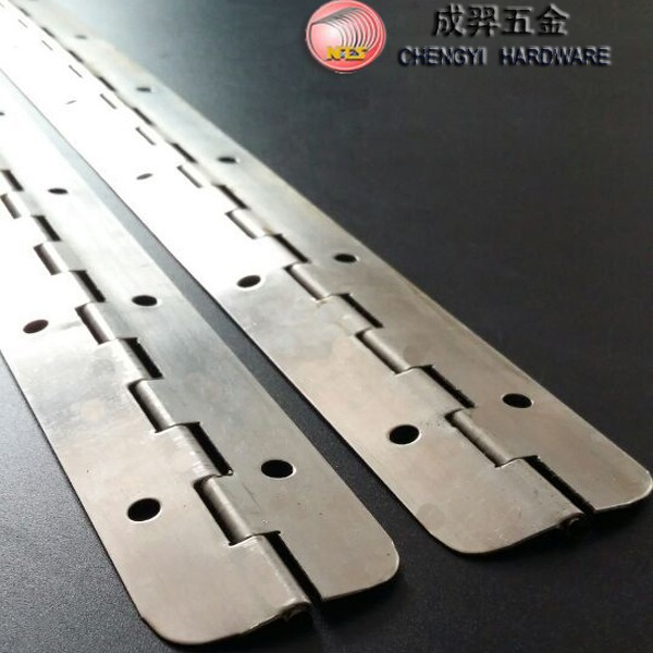 Heavy Duty Hinges for Steel Doors Furniture Accessories Long Gate Strip Hinge Truck Door 201 304 SS Aluminum Iron Materials