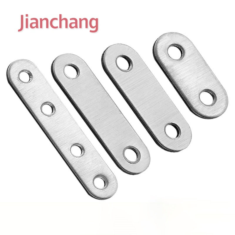 Round Square Stainless Steel Connector Sofa Flat Chair Table Bed Joint Corner Connector for Furniture DIY Hardware