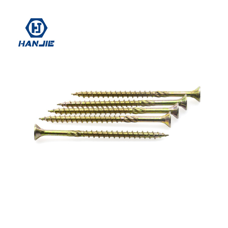 Customizable Wood Chipboard Screws Assortment Kit Self Tapping Zinc Plated Screws M3 M4 Thread Wood Drywall Furniture Cabinets