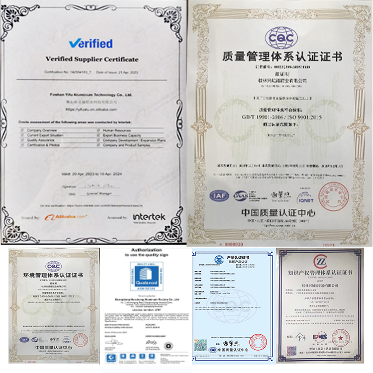 Product Quality Certifications