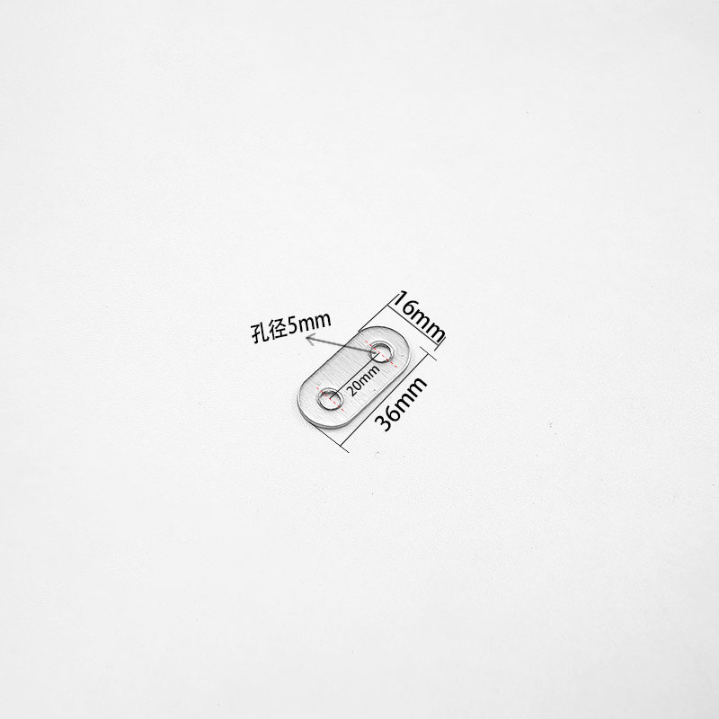 Wholesale L-Shaped Bracket Stainless Steel 90 Degree Connectors Bed Tables and Chairs Sub-Reinforcement Link Piece Angle Brackets