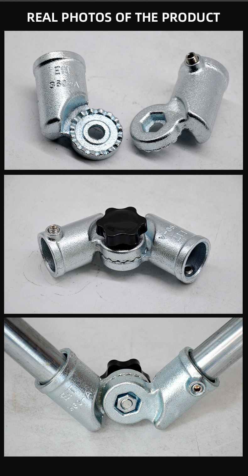 Folding Sofa Hinge Gear Furniture Hardware for Beach Chairs Support Legs Rust Collapsible Joint