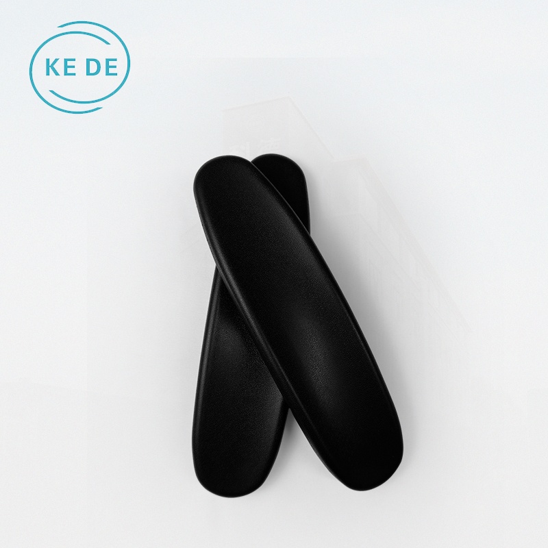 Modern Design KEDE Brand PU+Steel Office Chair Armrest Pads Wholesale Ergonomic Black Accessories for School Home Hospital Use