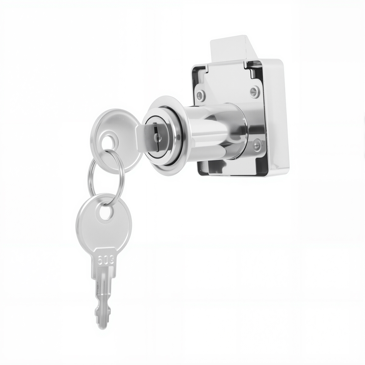 Stylish Modern Durable Zinc Alloy Office Desk Drawer Lock 338-32 Iron Key for Gym Bedroom Hotel School Entry Furniture Hardware