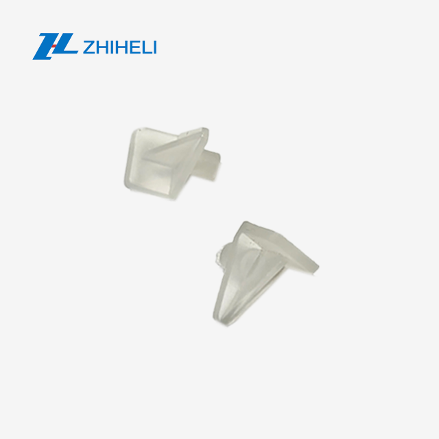 Cabinet Furniture Accessories Plastic Hidden Connectors Wardrobe Shelf Support with Pins for Bedroom Apartment