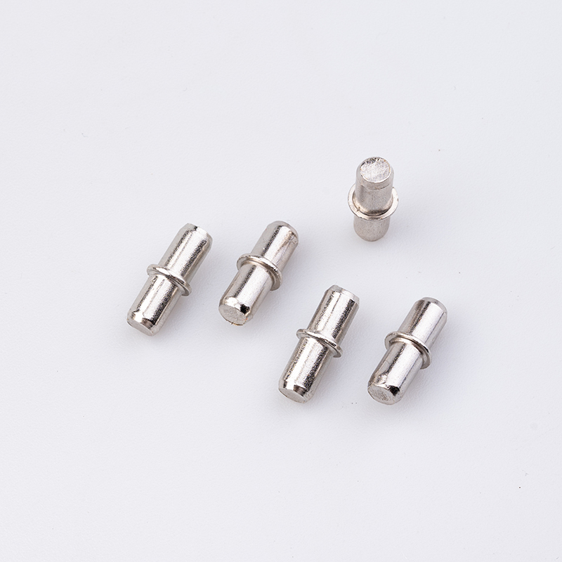 Steel Nickel Plated ISO Certified Customizable Shelf Support Pins For Furniture Cabinets And Wardrobes With OEM/ODM Available