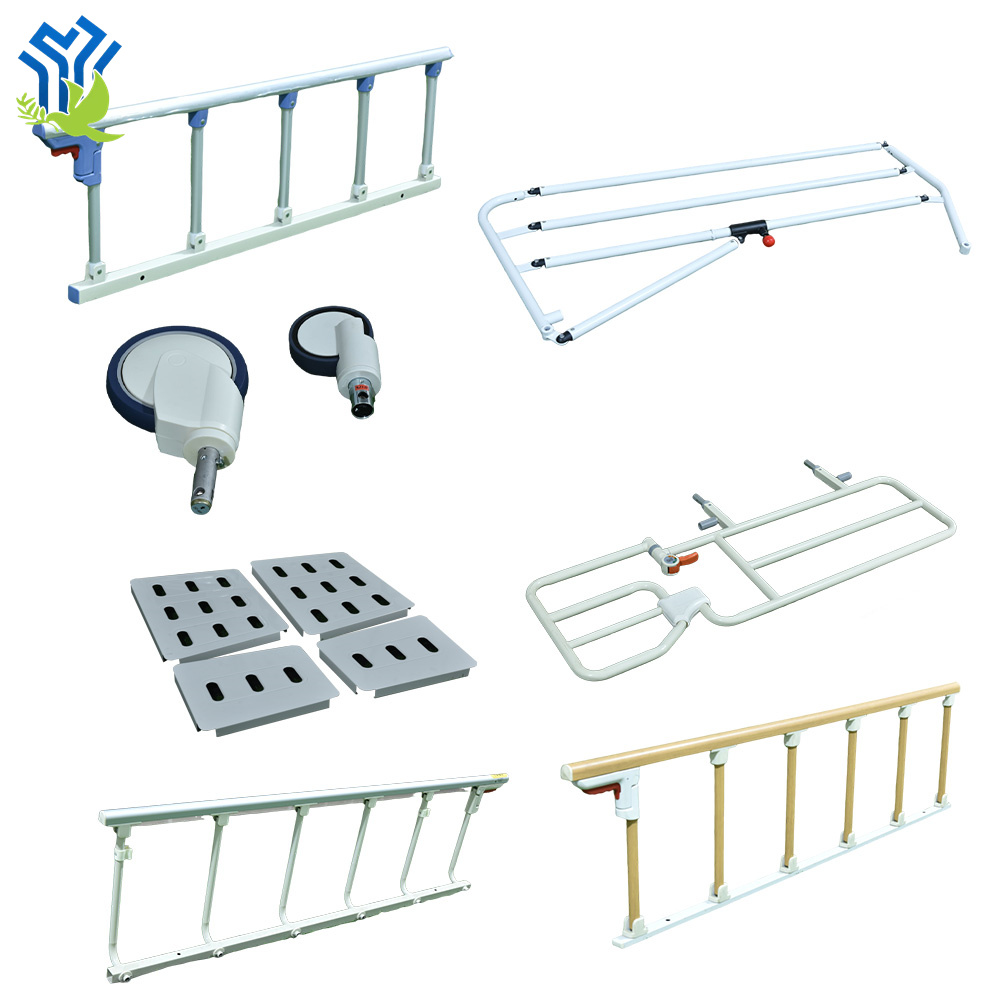 Hospital Bed Accessories Parts Stainless Steel Double Shaker Medical Bed Accessories
