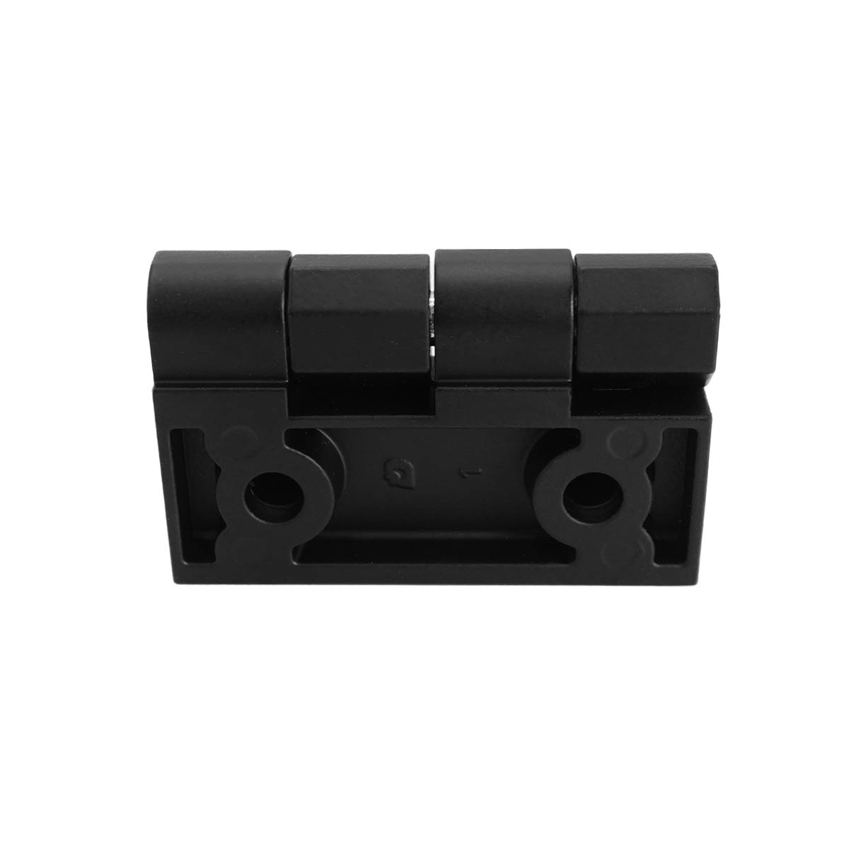 Two Pairs Black Painting Lightweight Invisible Cabinet Soft Close Hidden Door Hinges Fastener