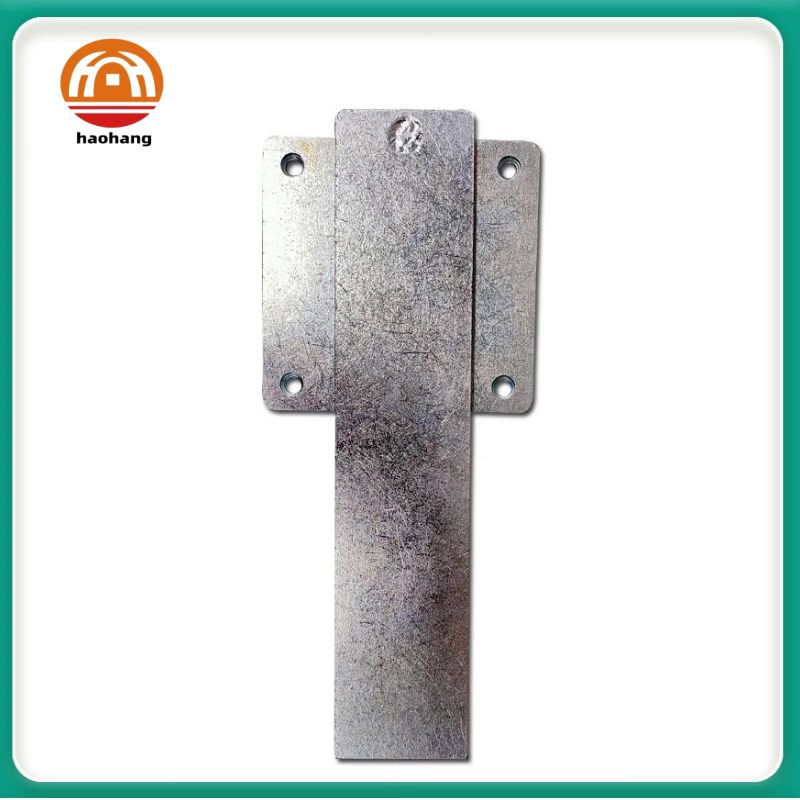 Durable Steel Connector for Robust Zinc-Plated Table Assembly