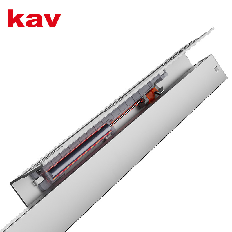 304 Stainless Steel Undermount Slide | 3D Adjustable Synchronized Soft Close | Full Extension Hidden Drawer Rail