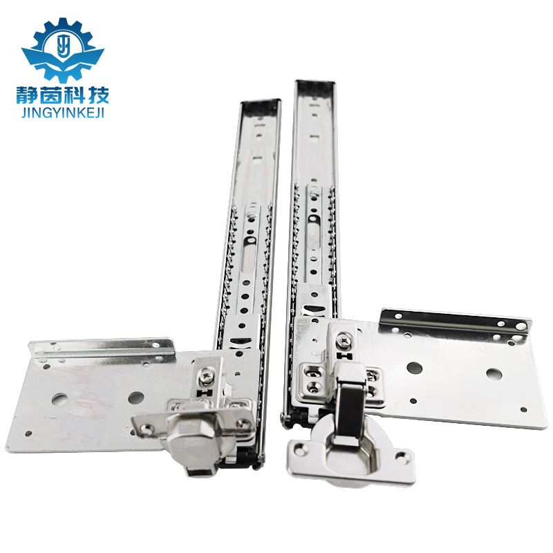 Professional Design Steel Ball Bearing Flipper Door Slide for Furniture Cabinets for Kitchen Bedroom Living Room Application
