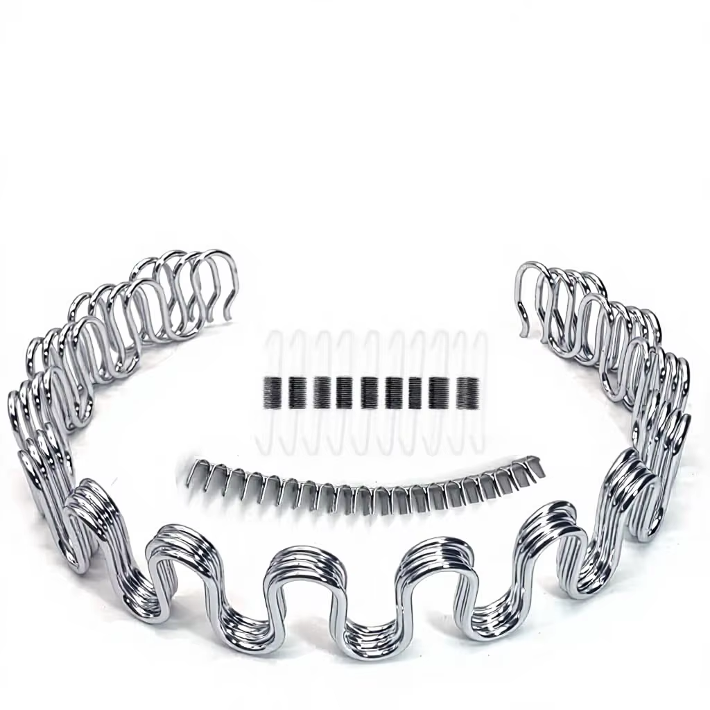 Serpentine Spring Zigzag Coil Spring, S Shaped Snake Spring for Furniture Sofa Bed Frame Accessory
