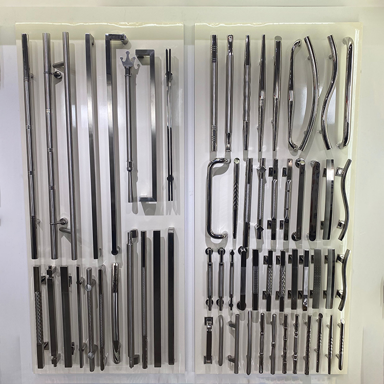 OEM / ODM Producers High Quality Hardware 304 Stainless Steel Custom Push Pull Glass Door Handle