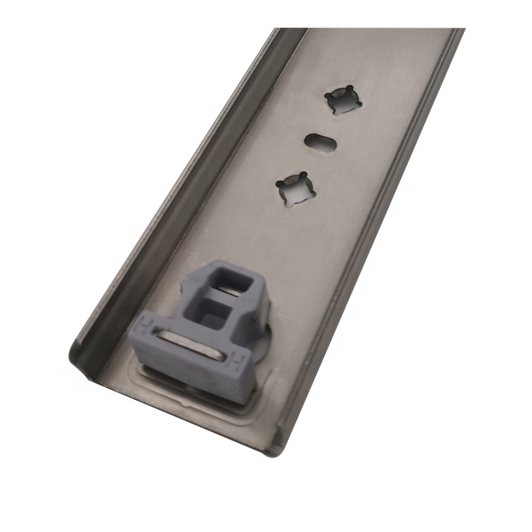 Heavy Duty Furniture Hardware Fittings Full Extension Ball Bearing 3 Fold Telescopic Channel Drawer Slides
