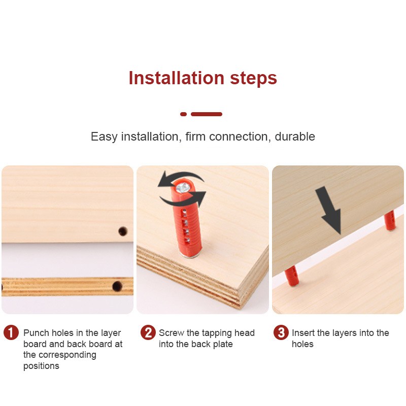 Canceled Supports Pin Quick Assembly Hardware Built-In 2 in 1 Fasteners Embedded Furniture Hidden Connector Knockdown Cabinetry