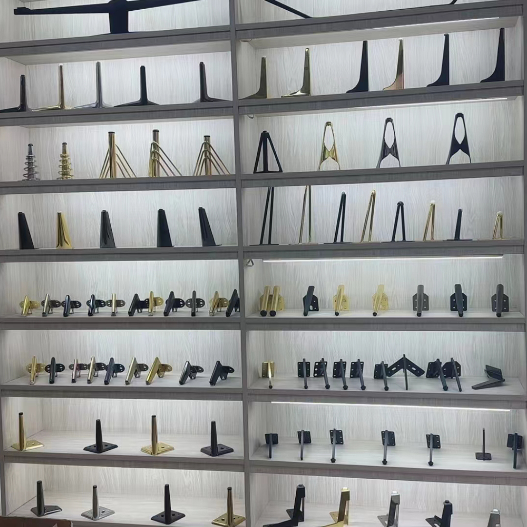 CAIYI Manufacturers Wholesale Furniture Hardware Accessories Cabinet Metal Foot Sofa Feet Legs For Couch