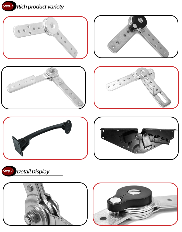XD Sofa Headrest Hinge Interlocking Furniture Mechanism