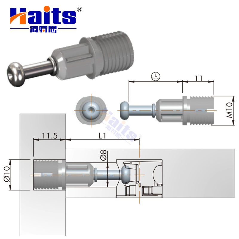 Furniture Wood Board Connector Factory Direct Quick Lock Cam Bolt Hardware for Cabinet Wardrobe