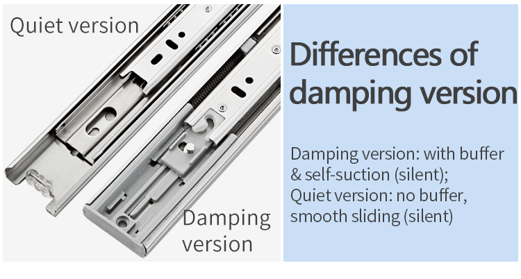 Heavy Duty Soft Close Drawer Slides - 10-24 Inch Full Extension Side Mount, Stainless Steel Ball Bearing Rails (100 Lb)