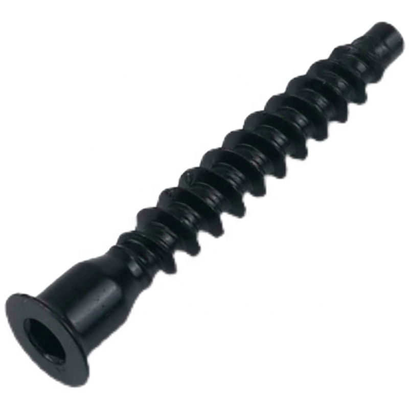Stainless Steel Carbon Steel Wooden Furniture China Euro Screw Confirmat Wood Hex Head Zinc Furniture Screw M5 7x50