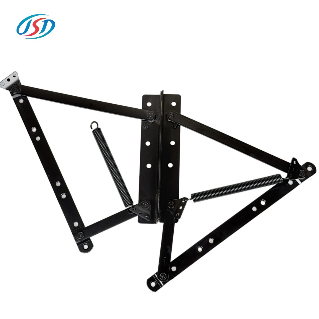 Jiashida Metal Storage Bed Lift Hinge Adjustable Folding Support Hardware For Bed Frame Suppliers