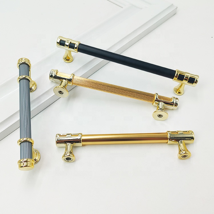Aluminium Alloy Bedroom Furniture Hardware Accessories Plastic Handles for Cabinets Drawers Dressers Cupboards for Kitchen