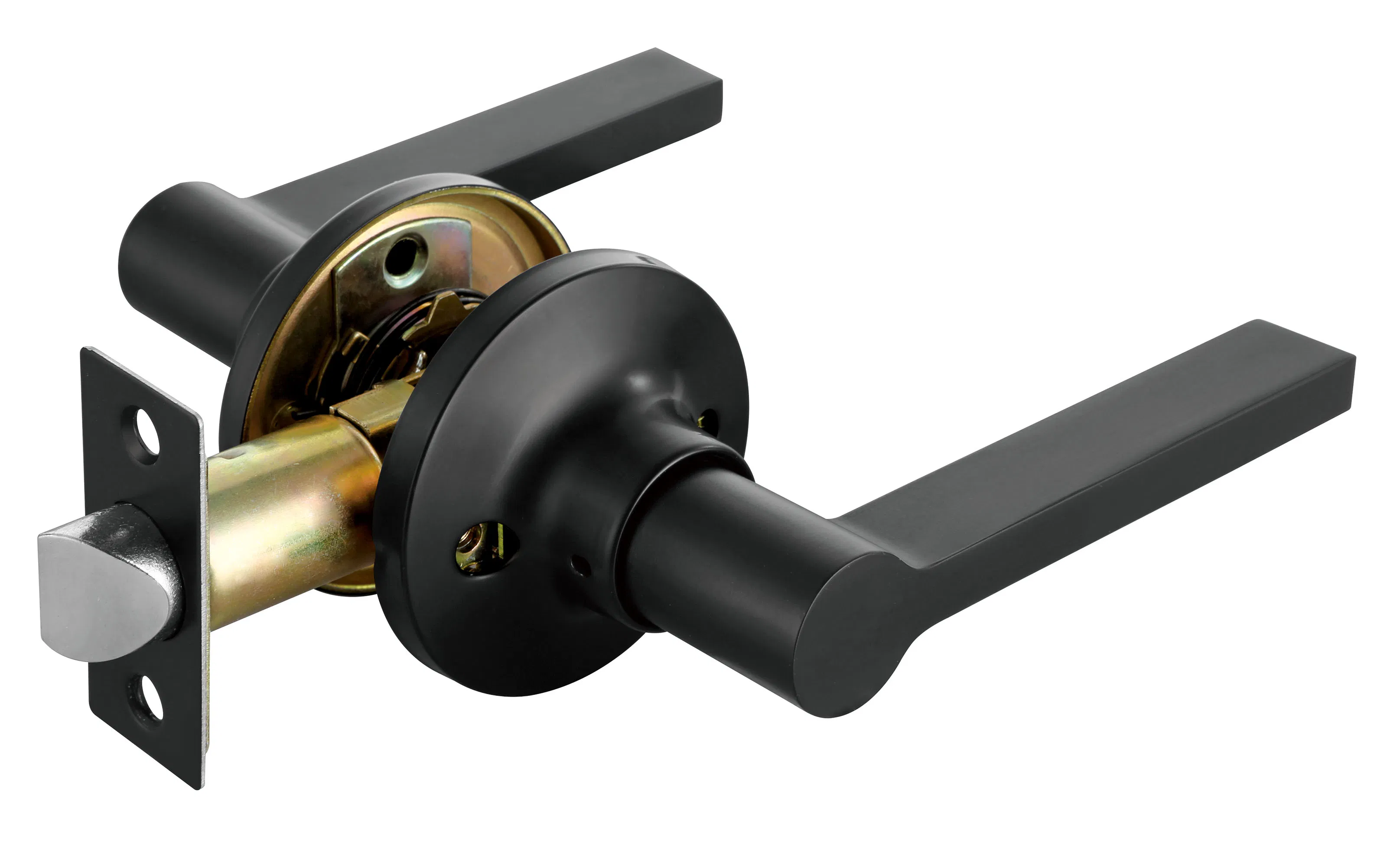Decorative Privacy &amp; Passage Lock with Zinc Alloy Construction Furniture Hardware