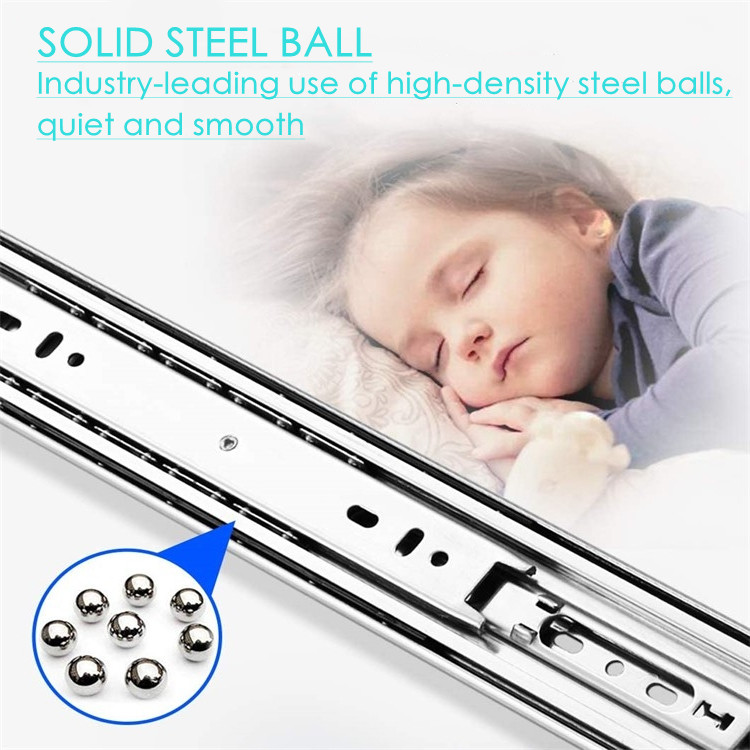 Ball bearing drawer slides detail 1