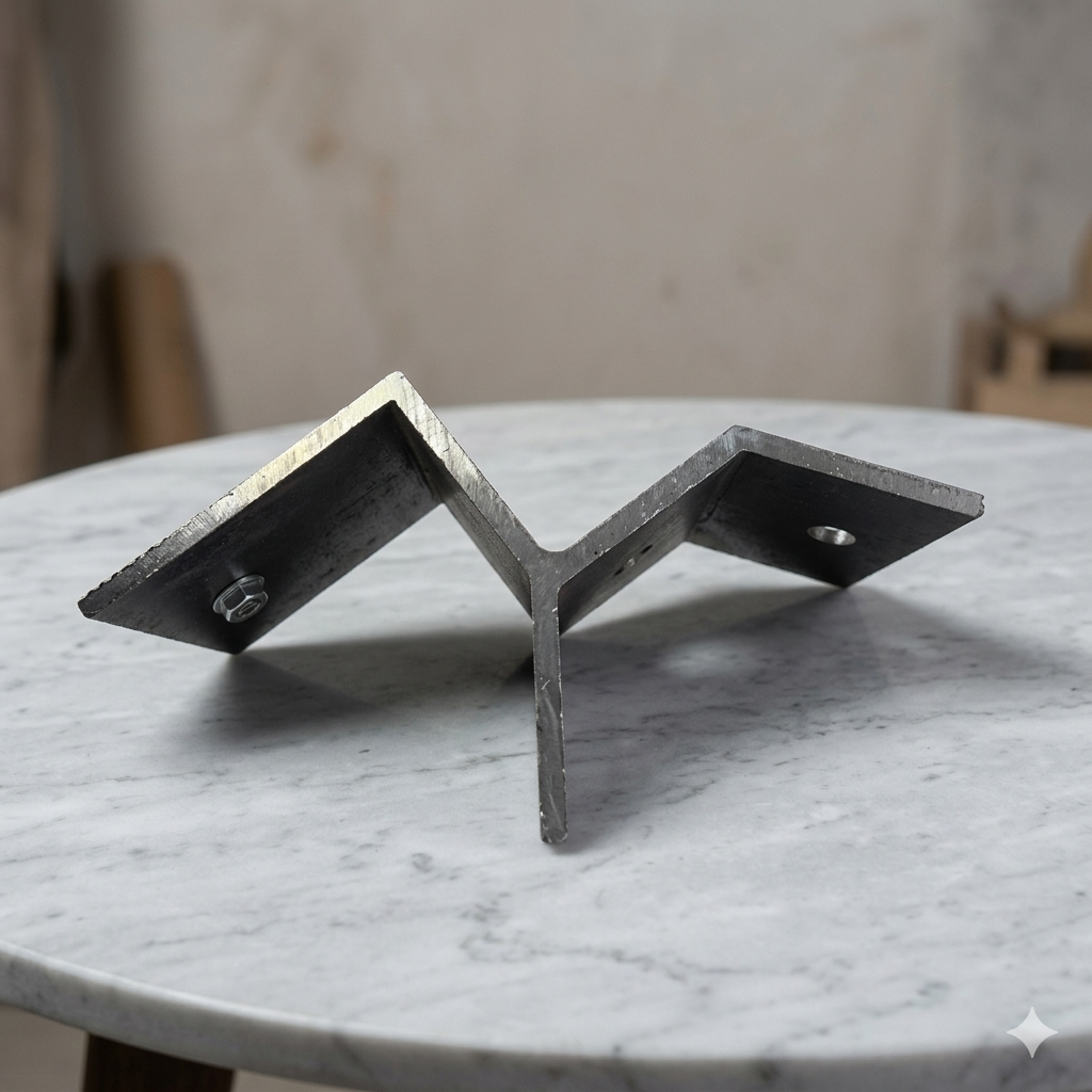 Minimalist Aluminum Edge Pull Handle for Cabinets, Concealed Furniture Hardware for Home and Office