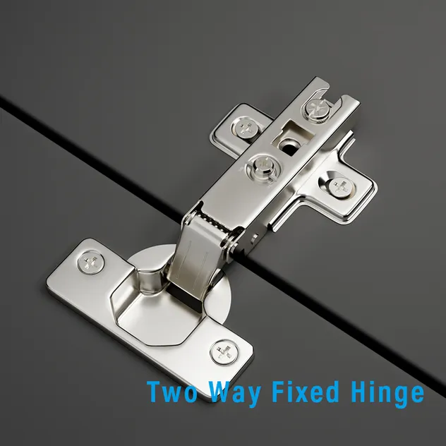 Furniture Fittings Cupboard Stainless Steel Cheap Nomal Slide on Two Way Cold Rolled Steel Kitchen Furniture Door Cabinet Hinge for Home Closet