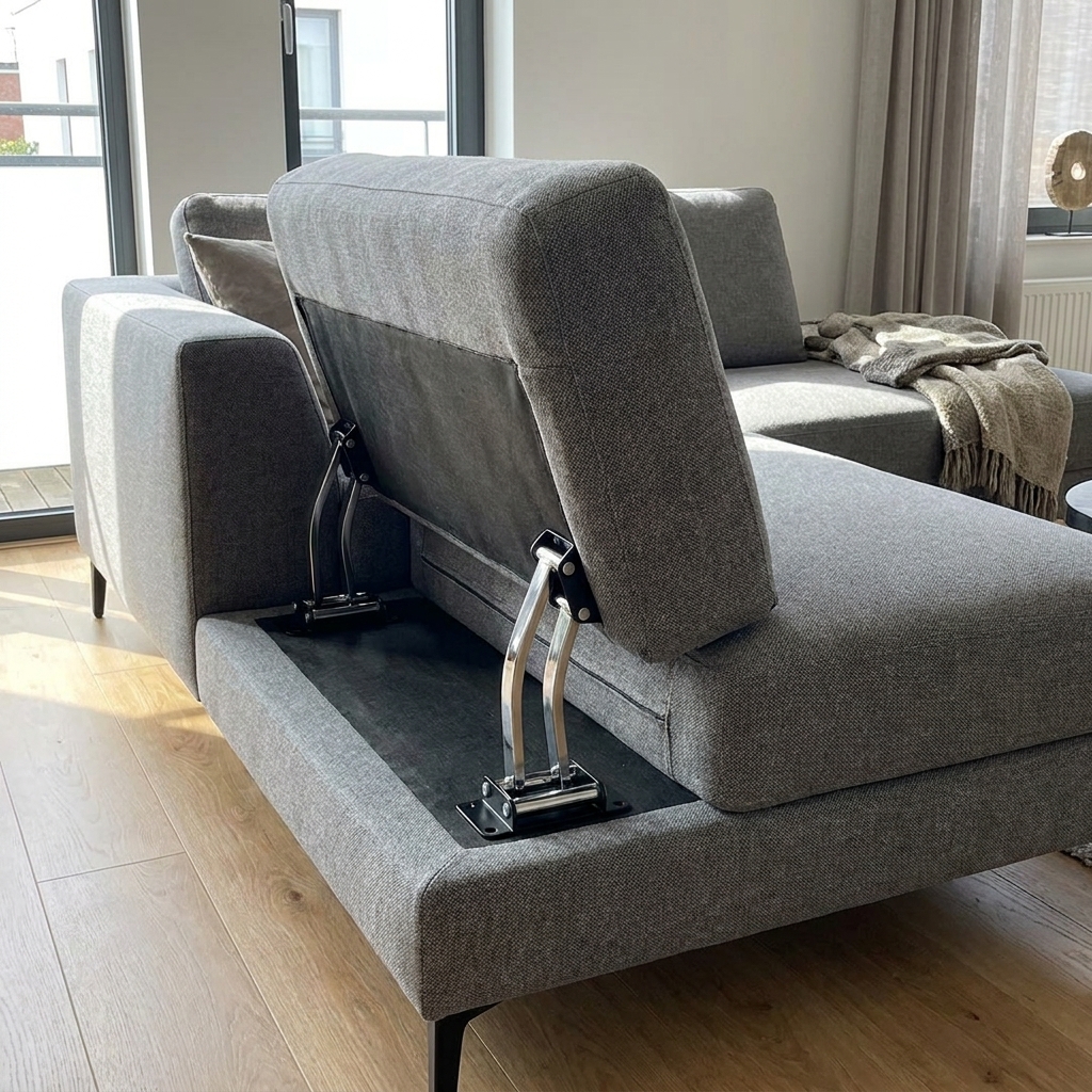 Jiashida Sofa Frame Hinge Adjustable Backrest Support Steel Mechanism for Sofa Factory Supply