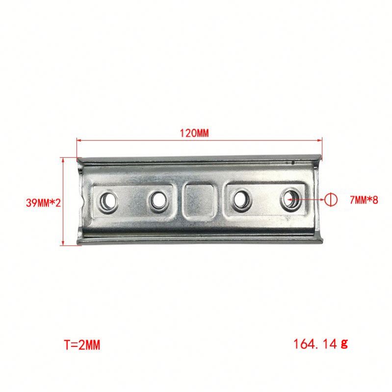 Heavy-duty Sliding Sofa Steel Interlocking Fixed Connector Frame Furniture Fittings Sofa Metal Branch
