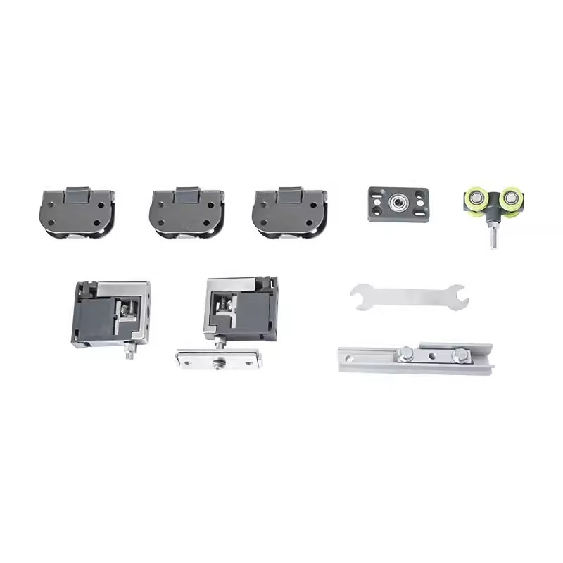 RHETECH Modern 3/7 Inch Bi Folding Fittings Bi-folding Sliding Door Hardware Kits Sliding System For Furniture Accessories