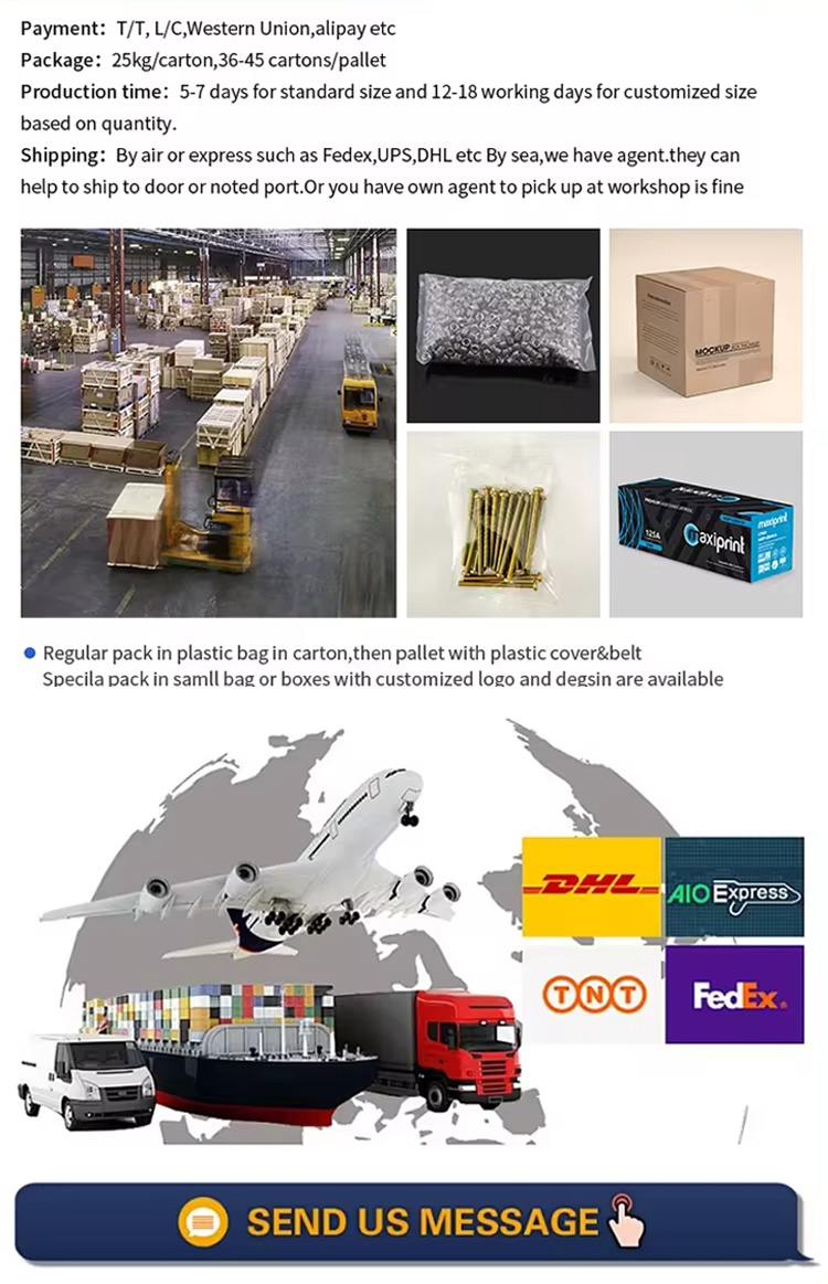 Packing and Shipping Details