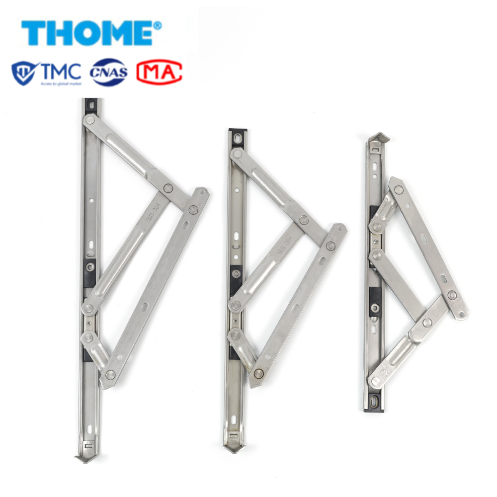 Combination Sale Stainless Steel Modern Adjustable Window Friction Stay Hinges With Soft Closing Handle And Latch Lock