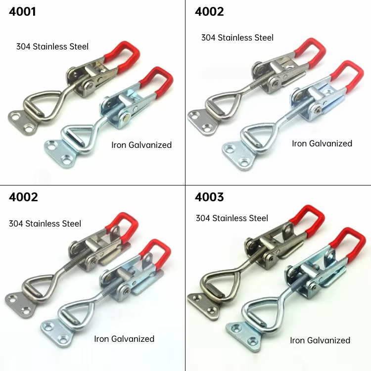 Toggle Latch Clamp Adjustable Toggle Clamp 4001 4002 4003 Cabinet Box Lever Handle Lock For Sliding Door Furniture Hardware