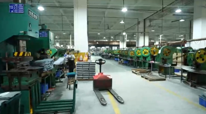 Factory machinery and production line